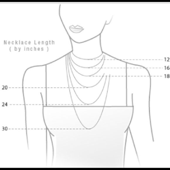 Tourmilated Quartz Crystal Necklace, Double Chain - Picture 7 of 7